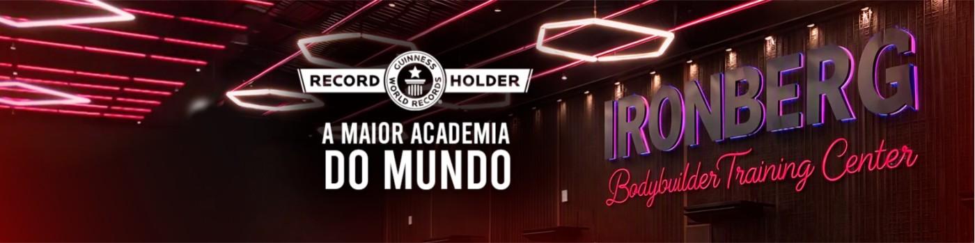 Ironberg — Bodybuilder Training Center, recordista mundial